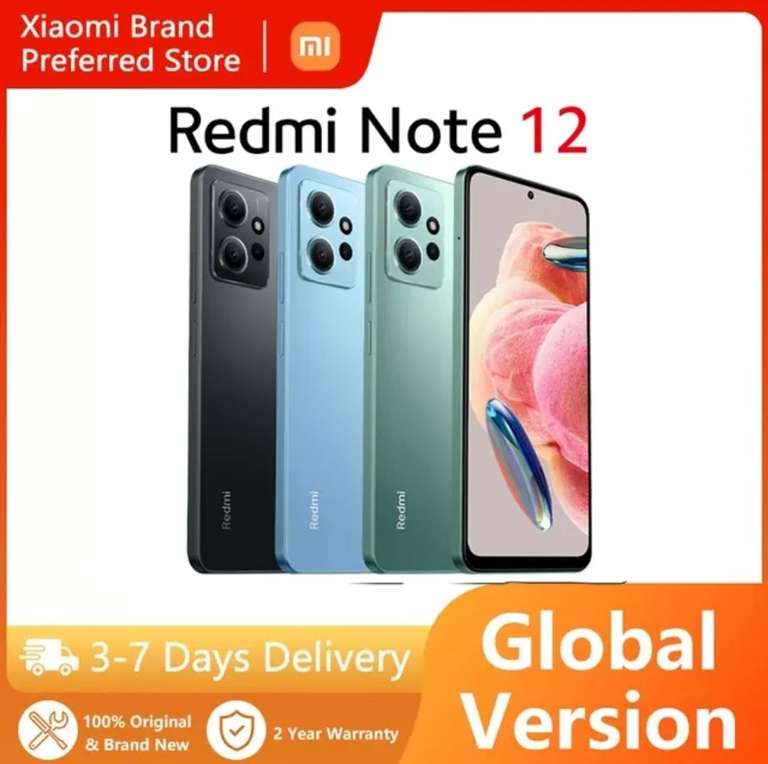 Xiaomi Redmi Note 12 4Gb/128Gb 4G Versión Global