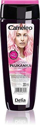 Tónico para el cabello rosa con agua de rosas,sin tonos amarillos.tinte semi permanente para cabello rubio,sin parabenos
