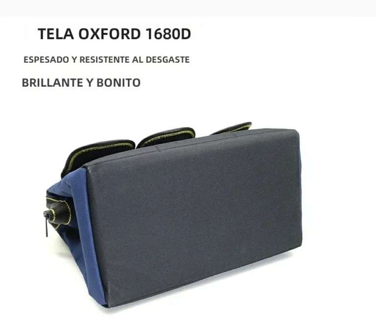 Bolsa de herramientas. tela Oxford Color: azul negro Tamaño: 31 × 17 × 23cm