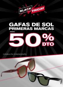 Hasta 50% en Gafas de Sol Black Friday en Visionlab