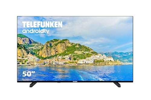 Telefunken 50DTUA724 - Android TV 50 Pulgadas 4K Ultra HD