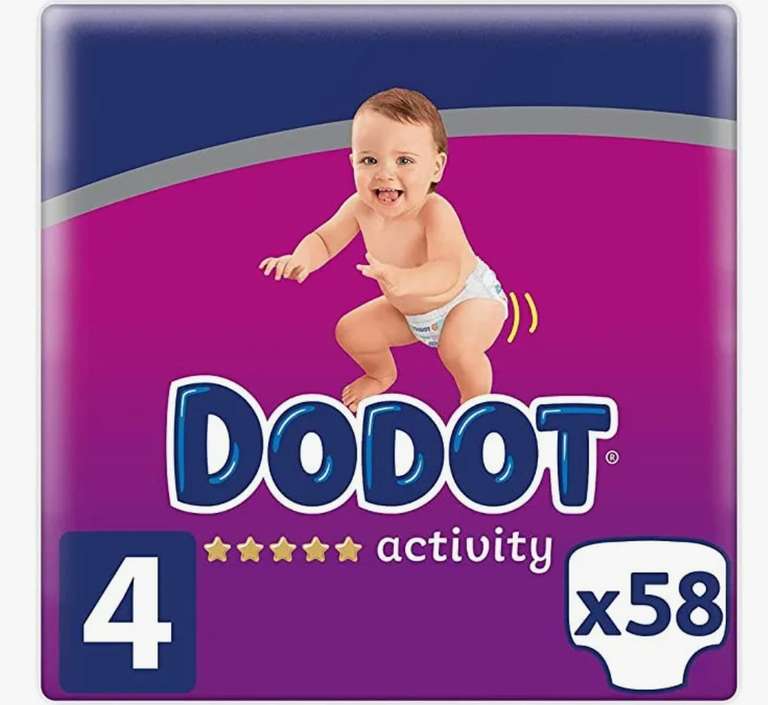 Dodot Activity Pañales Bebé, Tallas 4 y 5.