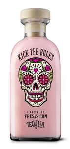 KICK THE RULES - Crema de Fresas con Tequila - 15º - Botella de 0,7L.