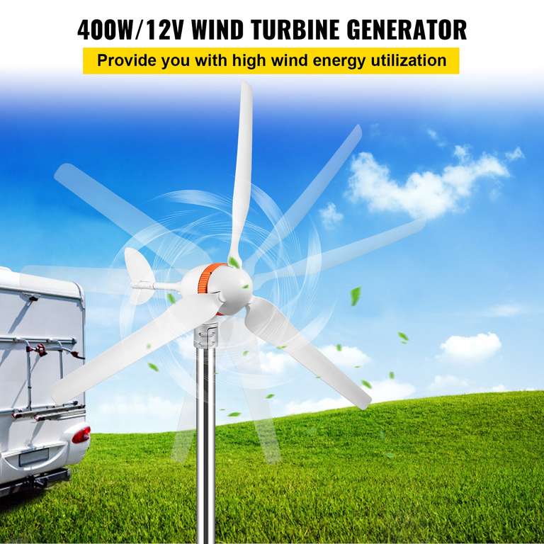 Generador de Turbina Eólica 12V 400W