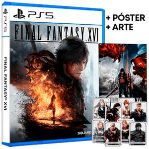 Final Fantasy XVI + Regalos, También oferta Auriculares Gaming GAME HX-WPRO A