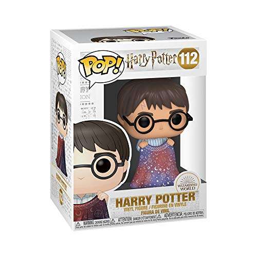Funko Pop! Potter-Harry Potter with Invisibility Cloak - Figura de Vinilo Coleccionable