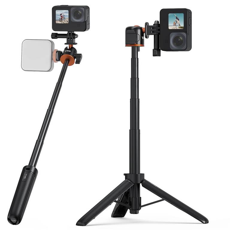 Trípode de selfie para cámara Gopro con trípode invisible largo extensible para GoPro Hero 11 10 9 8 7; insta360 One DJI Action
