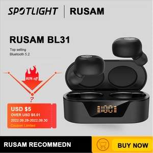 RUSAM-auriculares inalámbricos BL31