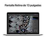 MacBook Pro M2 13", 8GB de RAM, 256 GB SSD, Gris espacial