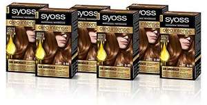 SYOSS, Coloración permanente - 6 unidades - Sin Amoníaco Tono 6.80 Rubio Caramelo