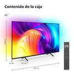 Philips 43PUS8517/12 LED AndroidTV 4K UHD 43" con Ambilight en 3 Lados,