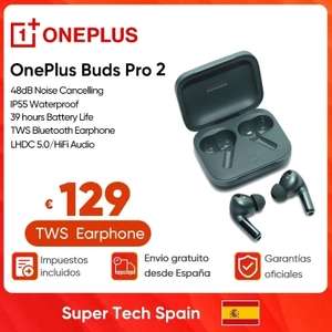 OnePlus Buds Pro 2. Auriculares inalámbricos con cancelación activa de ruido