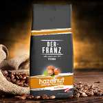 1 Kg. Der-Franz Café, Aromatizados con Avellana, Café mezcla de Arábica y Robusta granos enteros.
