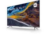 TV QLED 65" - Xiaomi TV Q2, QLED 4K Ultra HD, Dolby Vision IQ, HDR10, Dolby Atmos, Smart TV, DVB-T2 (H.265), Plateado