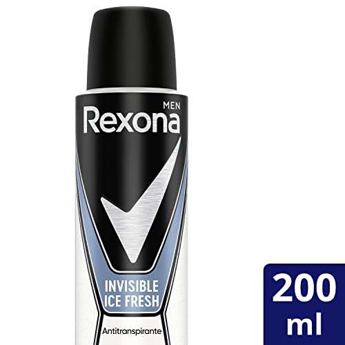 Desodorante aerosol Rexona Invisible Pack 6 - 200ml cada uno