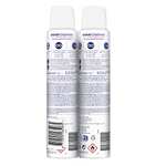 Rexona Invisible Desodorante Aerosol Antitranspirante para mujer, antimanchas, 2 x 200 ml
