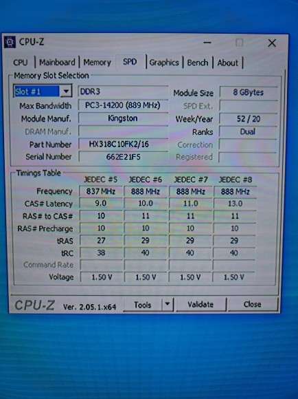 Memoria RAM DDR3 HyperX Fury 16GB (2x8GB), 1866MHz