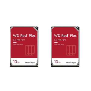 2 discos duros internos WD Red Plus NAS (WD101EFBX) - 10 TB, 7200 rpm