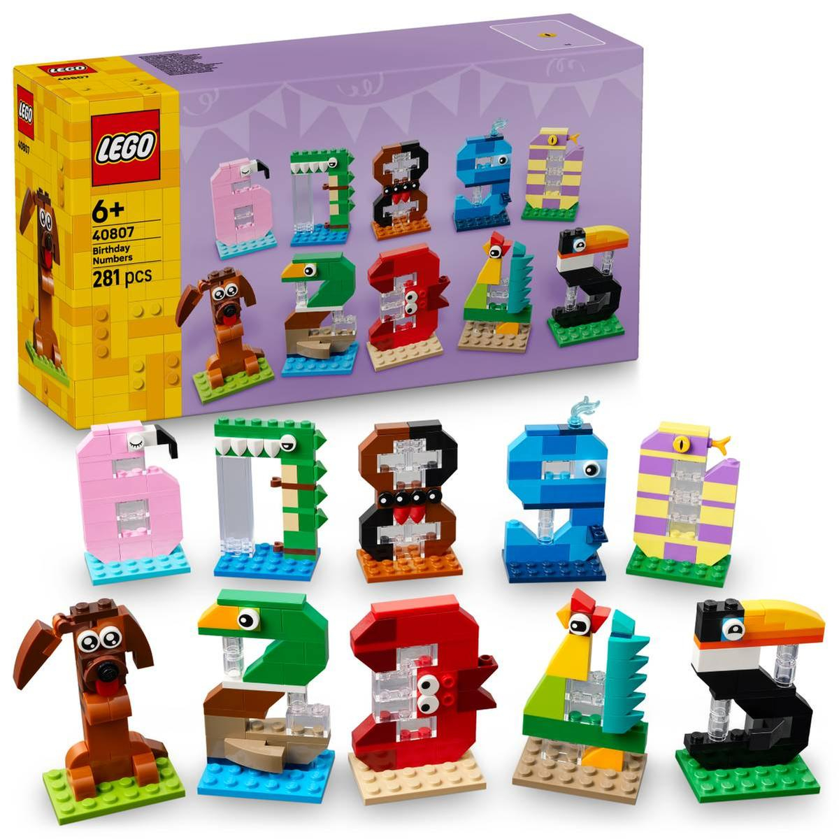 LEGO Iconic - Números de Cumpleaños