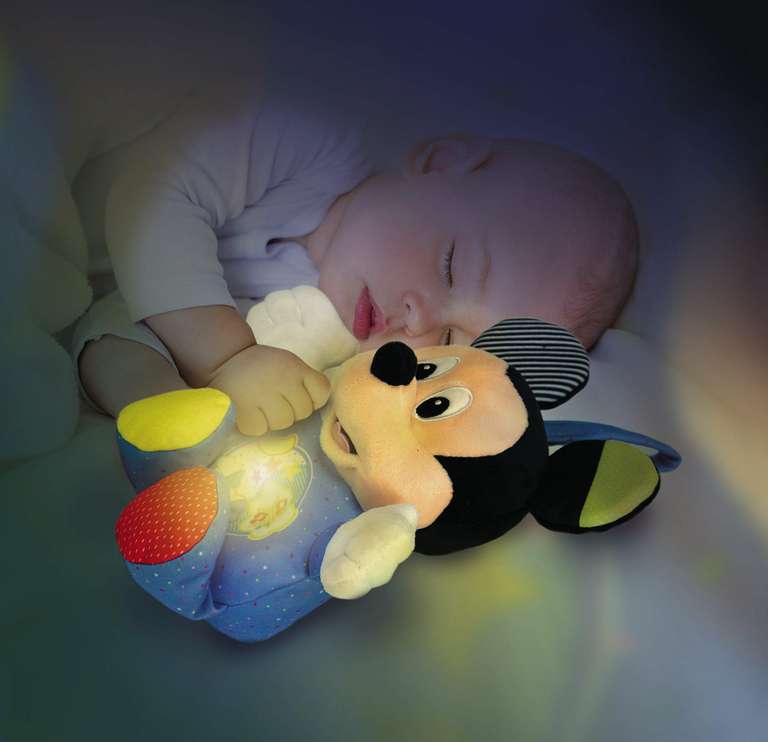 Oferta: Clementoni - Baby Mickey Peluche Luces y Sonidos - peluche bebé interactivo de Disney a partir de 3 meses