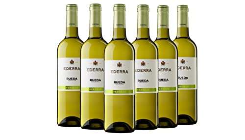 Ederra - Vino blanco 100% Verdejo, DO Rueda - Caja de 6 botellas 75cl