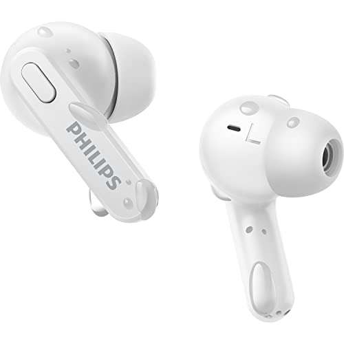 Philips Auriculares Bluetooth con Micrófono/Resistentes a Salpicaduras y Sudor, 18h de Reproducción