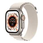 Smartwatch Apple Watch Ultra 49mm Titanio Refurbished Correa Amarilla - Seminuevo (2años de garantia)