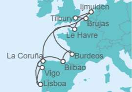 Crucero Norwegian. 13 días por Europa saliendo desde Bilbao - SEPTIEMBRE - 2 PAX 1293€