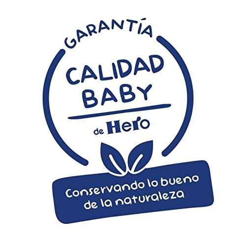 Hero Baby Potitos de Frutas Variadas con Ingredientes Naturales para bebés de a partir de 4 meses - Pack de 12x190gr