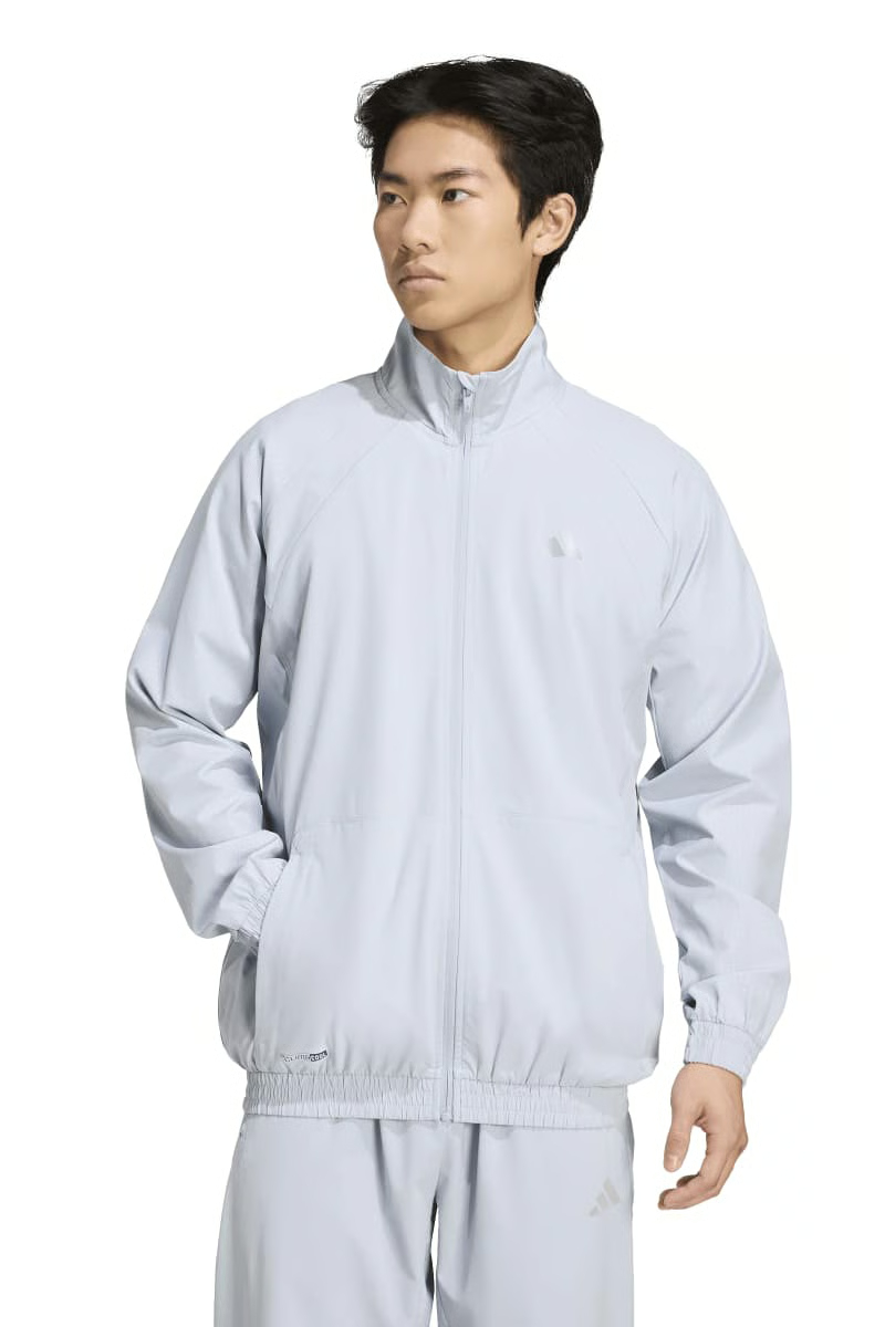 ADIDAS Chaqueta de entrenamiento Intensity - Gris. Tallas de S a 2XL
