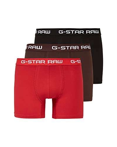 G-STAR RAW Classic Trunk Boxers (Pack de 3) para Hombre ,mejor precio S y XL