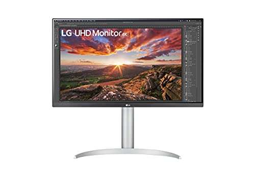 LG 27UP850-W - Monitor de 27" 4K UHD, IPS LES, HDMI x2, DPx1, USB-Cx1, USB-A x2