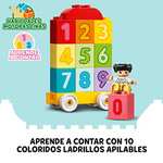 LEGO 10954 Duplo Tren de los Números: Aprende a Contar, Juguete para Niños de 1.5, 2 y 3 Años o Más, Set con Perrito y Figuras Educativas