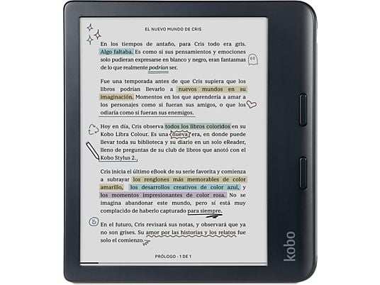 Imagen de Kobo libra color kaleido – Dia sin