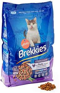 Promoción 3x2 Brekkies Pienso para Gatos Esterilizados con Pollo y Verduras 3 kg