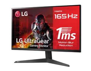 LG Monitor gaming UltraGear, 24",24GQ45F-B,165Hz, 1 ms,HDMI x2; AMD FreeSync Premium; Regulable inclinación
