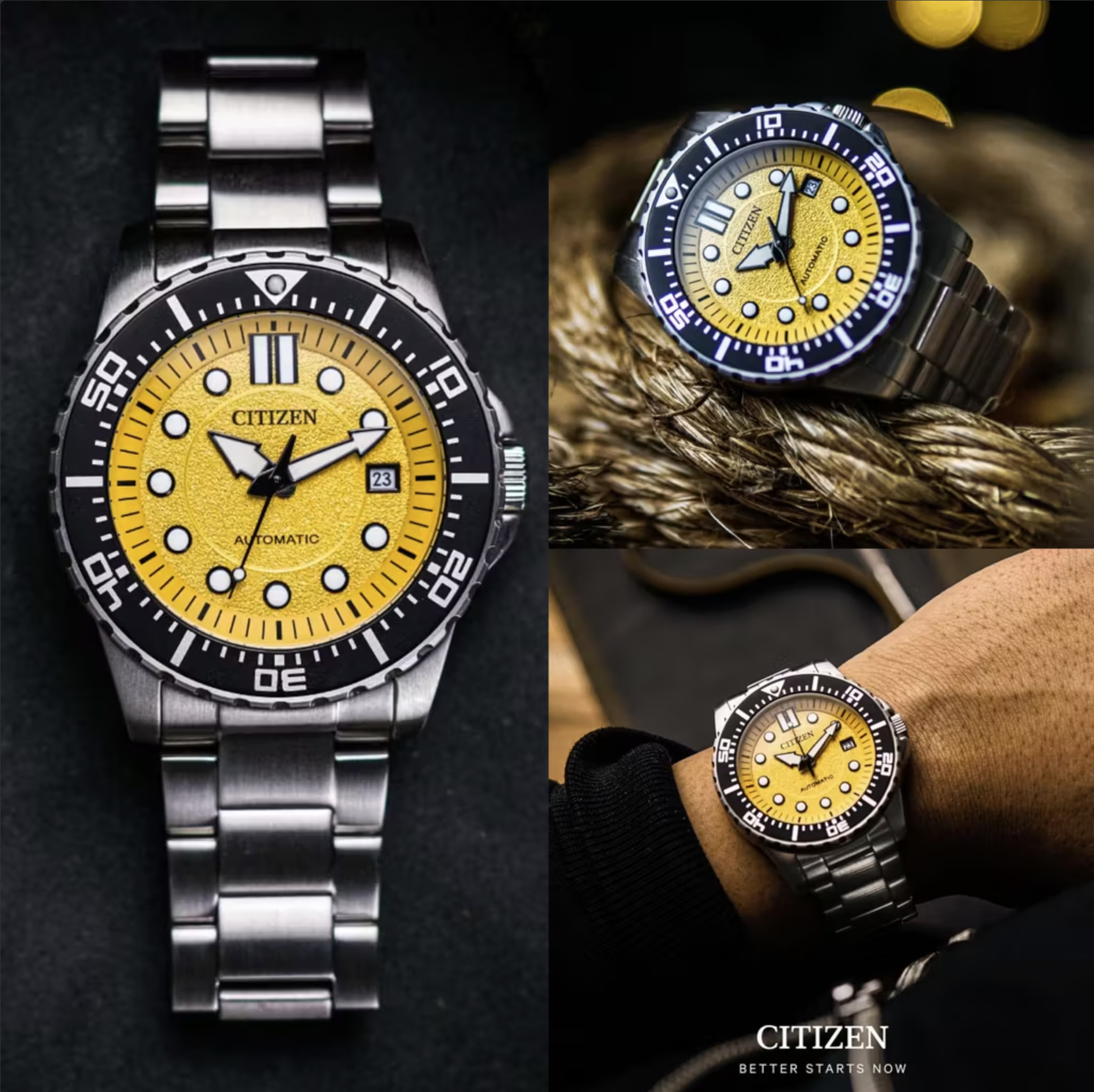 Reloj CITIZEN Urban NJ0170-83Z | Mov. AUTOMÁTICO | Caja 43mm | 10ATM/100m