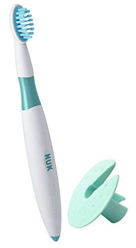 NUK formación cepillo de dientes 10256207 (incl. anillo de protección una atención segura de los primeros diente