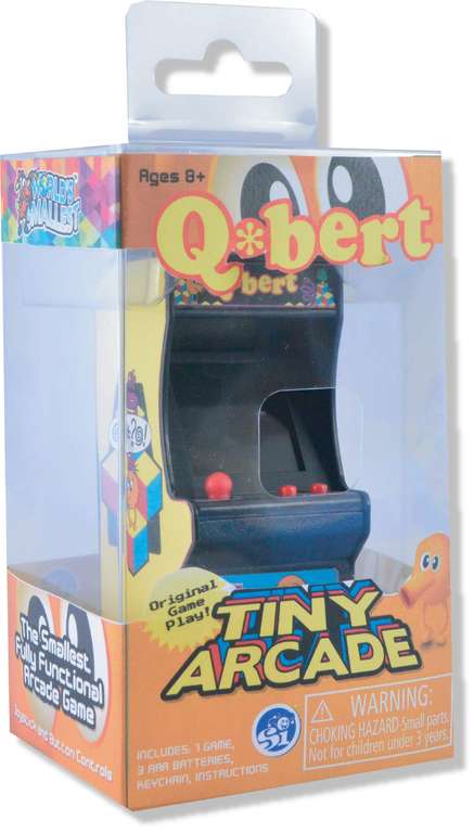 Llavero Tiny Arcade Super Impulse Qbert