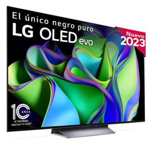 TV LG OLED evo 4K de 55'' C3, Procesador Máxima Potencia, Dolby Vision / Dolby ATMOS, SmarTV webOS23, el mejor TV para Gaming
