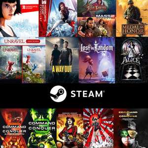 Saga(Command&Conquer,Unravel,Dead Space,Crysis,MassEffect, Titanfall, Mirror's Edge),Medal Honor,Alice Madness,It Takes 2,BF 2042,Fe,Way Out
