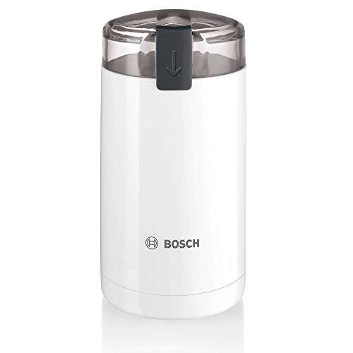 Bosch Hogar Molinillo de café eléctrico, 180 W, color blanco