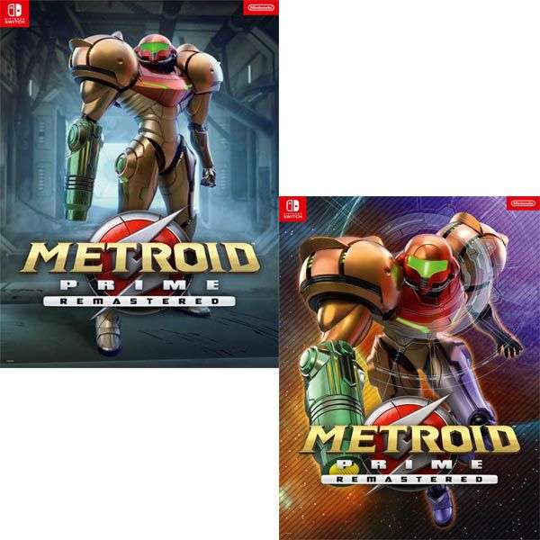 Metroid Prime Remastered Switch + Poster oficial doble cara