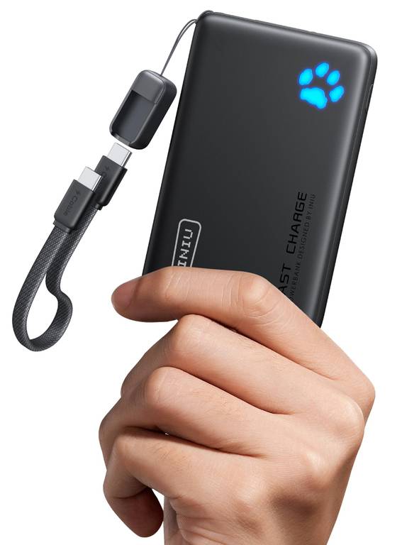 INIU Mini Power Bank, Pequeño 45W Carga Rápida 10000mAh (También en rojo y beige por 24,99€) – 20.000 mAh por 29,9€ en descripción