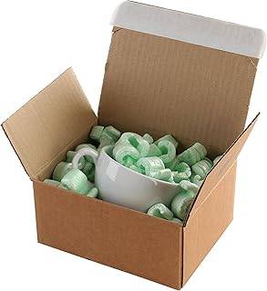 Cajas de carton/cajas postales (16 x 13 x 7cm) | 20 unidades | resistentes y duraderas para embalaje | tira autoadhesiva