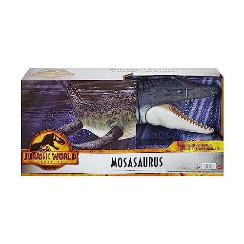 Jurassic World Mosasaurus defensor del océano +4 años (Mattel HNJ57)