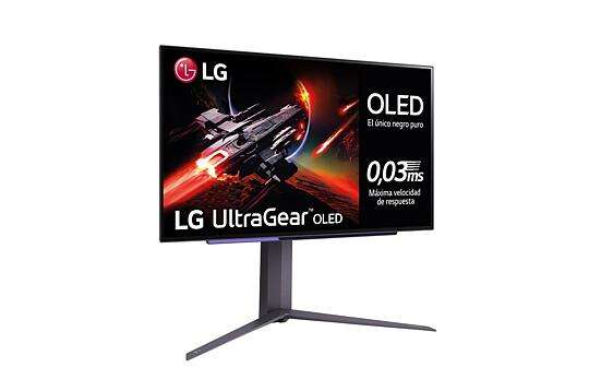 Monitor LG UltraGear 27" LG 27GR95QE-B OLED: 2560x1440, 16:9, 200cd/m², 1.5M:1, 0.03ms, 240Hz, DCI-P3>90%, HDR10