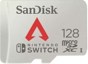 Tarjeta Micro SDXC - SanDisk Licencia Nintendo, Apex Legends, 128 GB, también en Fnac y amazon, 16.15€ la Standar