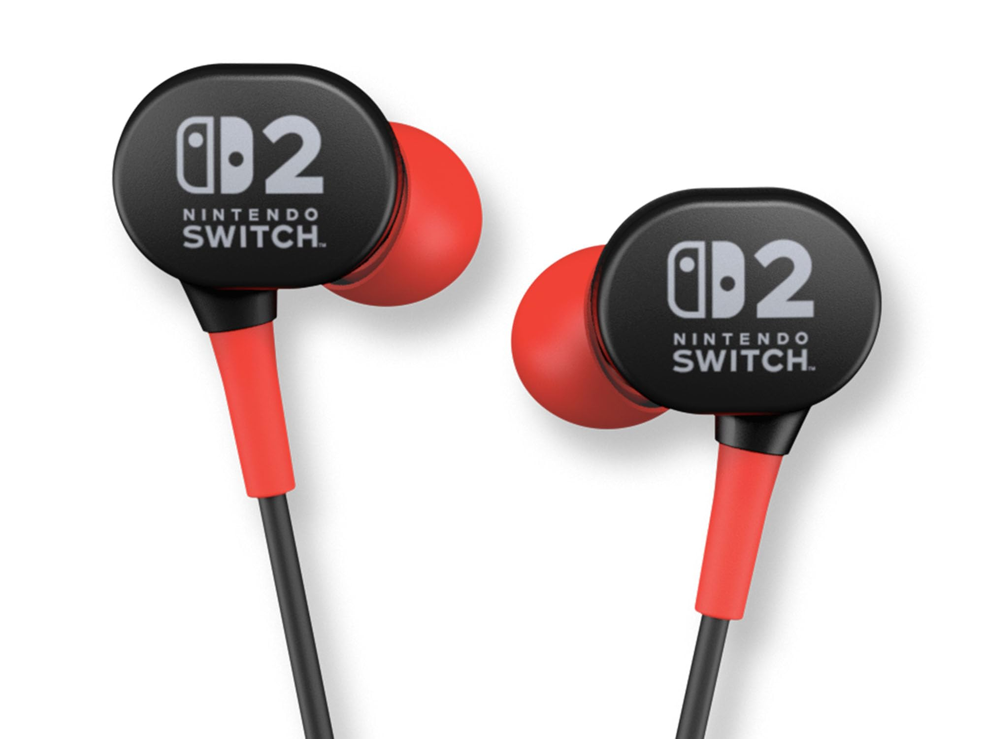 Auriculares PowerA Nintendo Switch 2 (Cable 3.5mm, transductores 8mm, in-ear, 3 almohadillas, bolsa transporte, licencia oficial, Amazon)