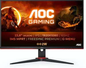 Monitor Gaming AOC 24G2SPAE/BK 23.8""/ Full HD/ 1ms/ 165Hz/ IPS/ Multimedia/ Negro